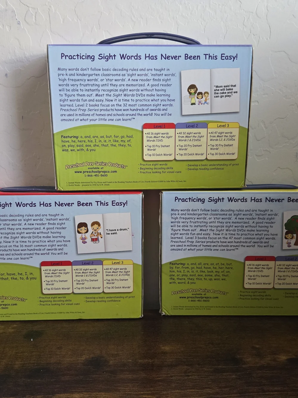 Preschool Prep Company Huge Learning Lot - Flashcards, Workbooks, Easy Readers